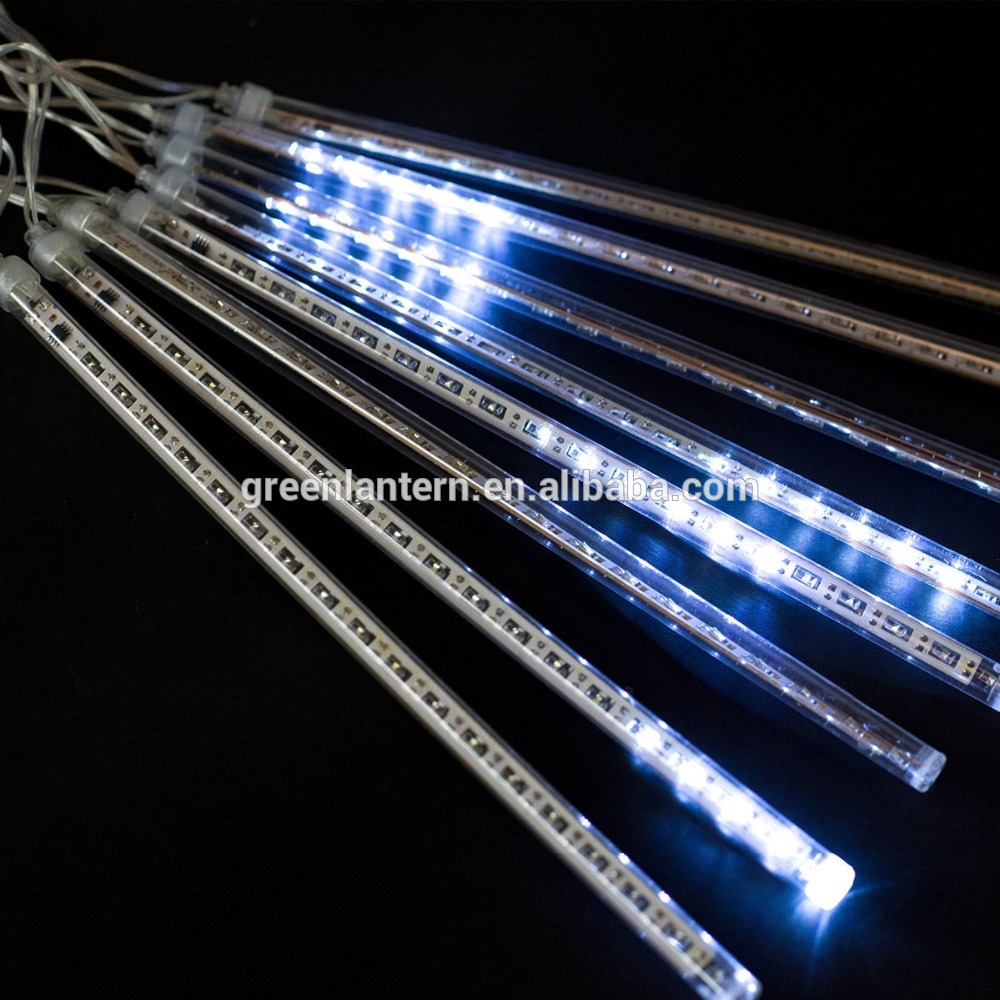 Meteor Shower Rain LED Tubes waterproof 110V 220V LED Christmas Lights Wedding Party Garden Xmas String Light Outdoor