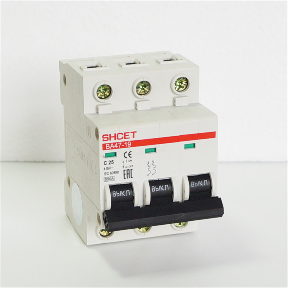 Popular model DZ47-63 C45N BA47-19 MCB electrical circuit breaker prices