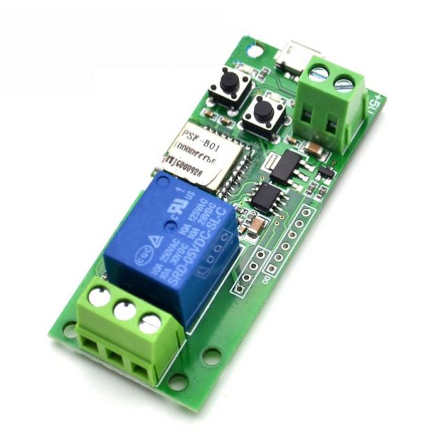 1 Channel 12V 5V Smart Home WIFI Mobile Phone Remote Control Remote Control Switch APP Access Door Lock Relay Module