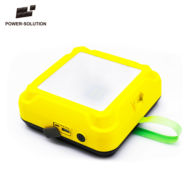 3.4W/5V solar panel 6000mah 3.2v big battery 2W LED Rechargeable Led Solar Lantern Lamp With 61 Hours Working