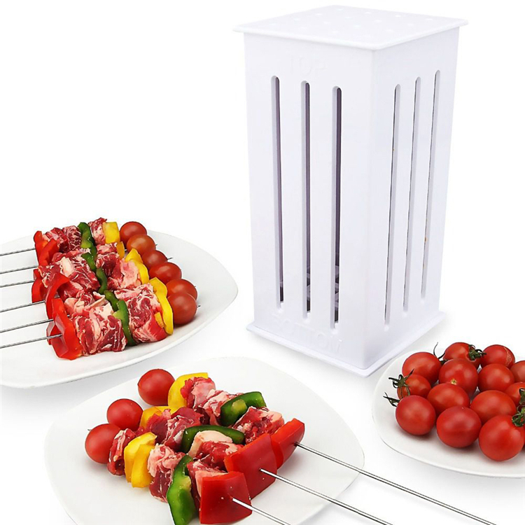 Multi-purpose 16 Hole Meat Skewer Meat Grinders Non-toxic Barbecue Maker BBQ Grill Accessories Tools