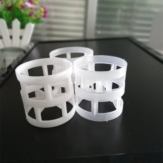 PP PVC RPP PVDF CPVC Plastic Pall Ring for Fish Farm water treatment and chemical tower