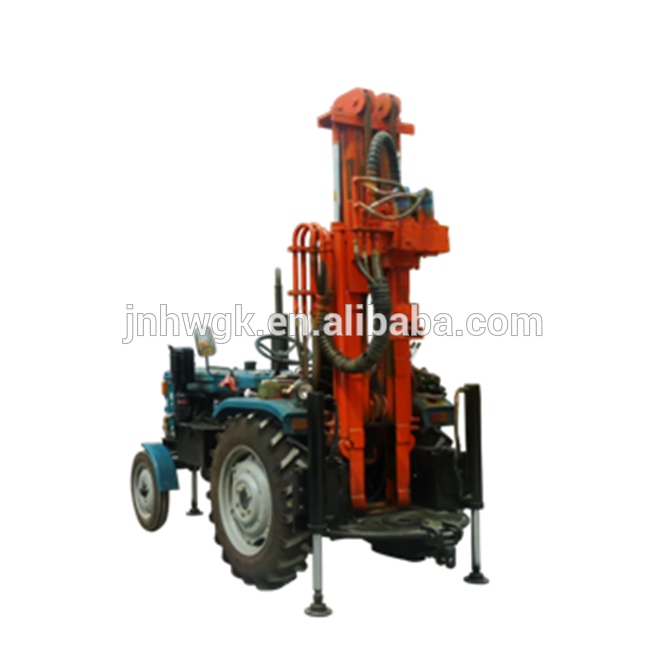 Trailer Mounted Drilling rig Portable Water Well Drilling Machine