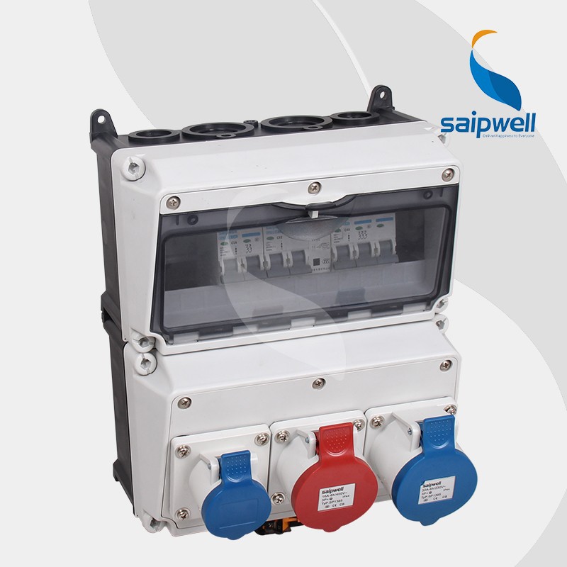 SAIP/SAIPWELL Wholesale IP66 Control Box Socket Box Ladder Power Box