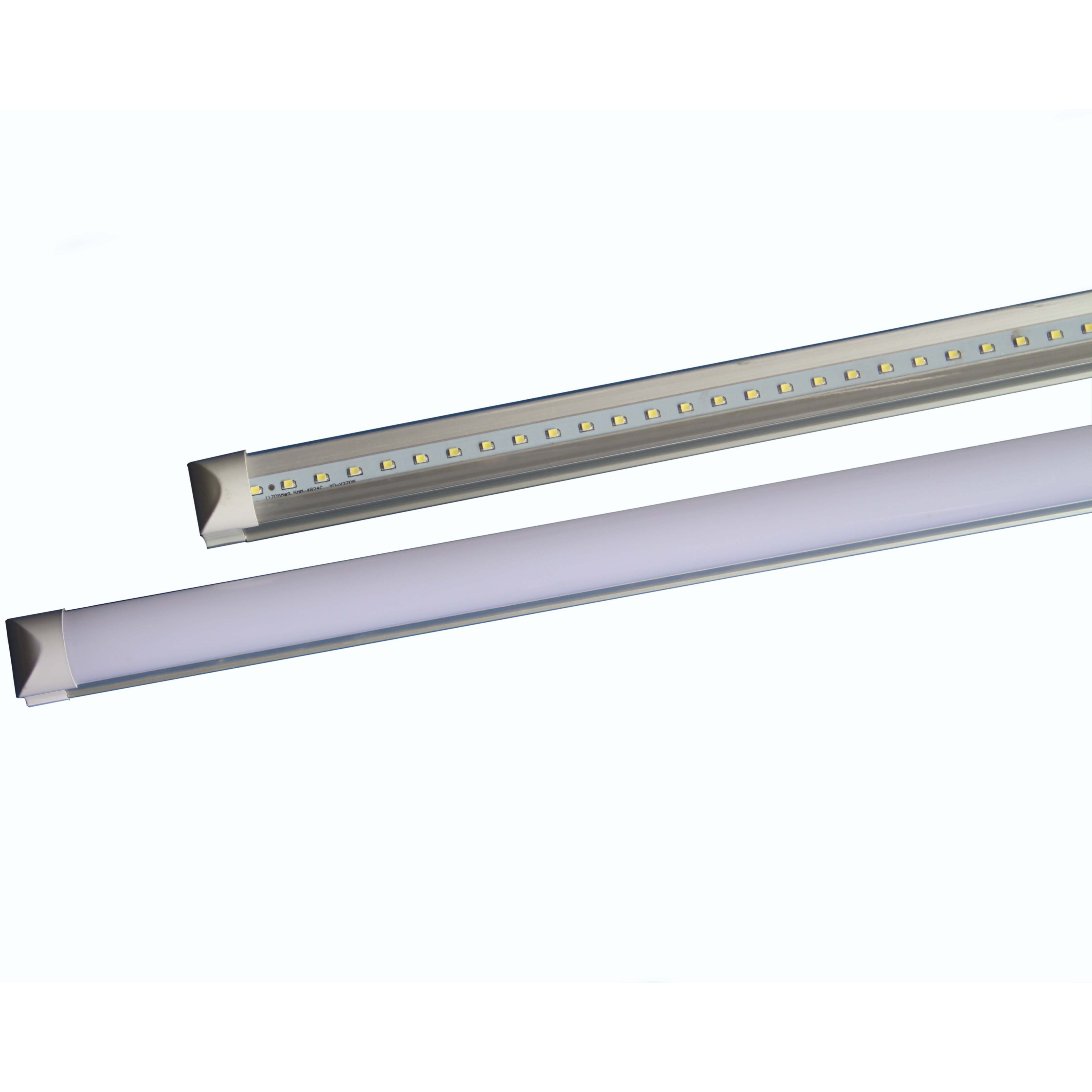 High brightness 1.2m aluminum+plastic body 18w led tube light