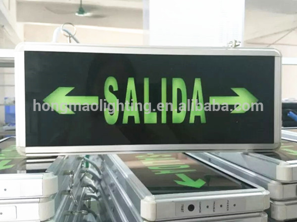 CE ROHS Lised 2 Hours Emergency Running man LED exit sign