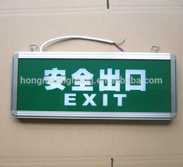 CE Approved Five Floor Sign Light Aluminum led emergency light