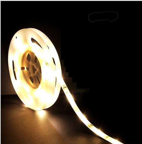 Motion Activated Bed Light Rechargeable USB LED Strip Night Light