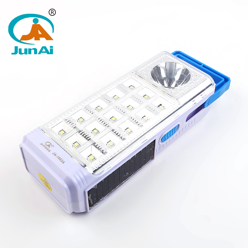 1 year warranty solar led emergency light Model No. JA-1963A