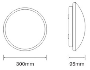 15W Human body Induction Lamp sensor light Sensor led light good quality 2 years warranty (PS-ML41L-16W-D)