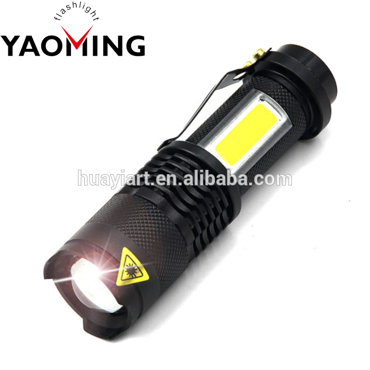 The Original 300 Lumen Ultra Bright XPE+COB LED Mini 3 Mode Tactical Flashlight