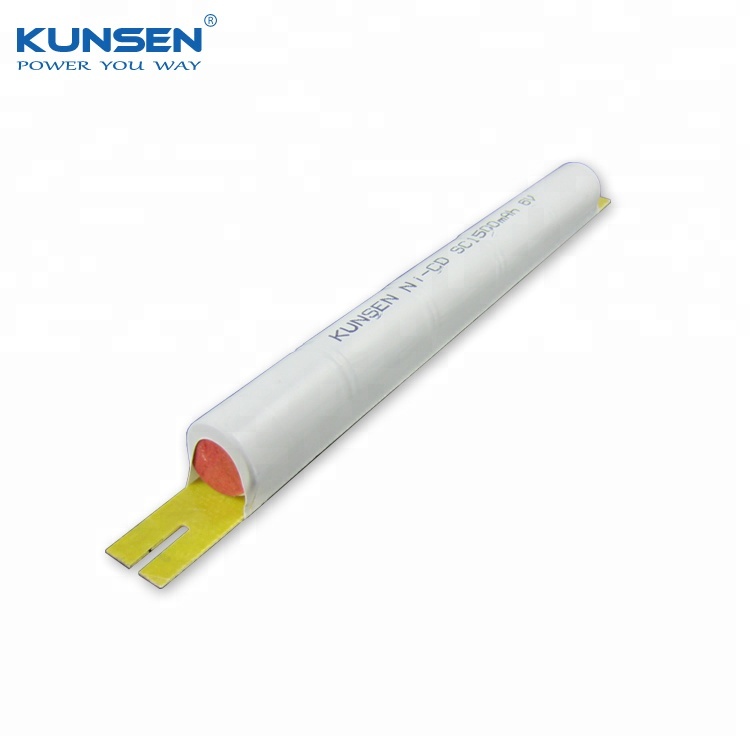 Ni-CD 6V SC1500mAh rechargeable battery pack