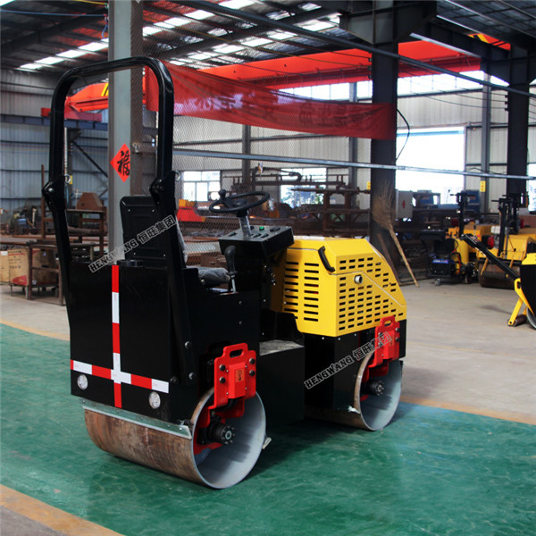 Small road roller 1000kgs steel wheel asphalt road compactor