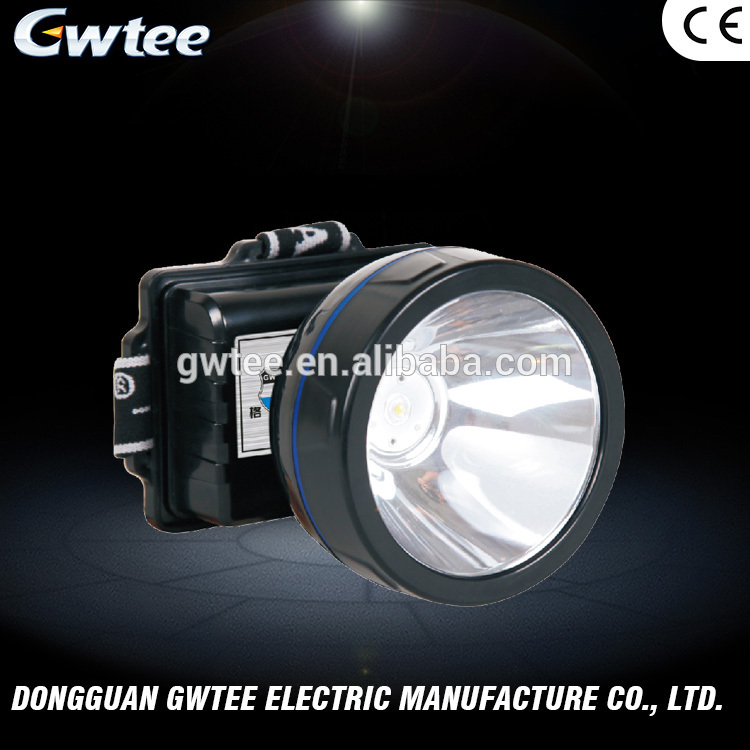 Factory direct sale 3w 4000 mah waterproof climbing headlight GT-8653