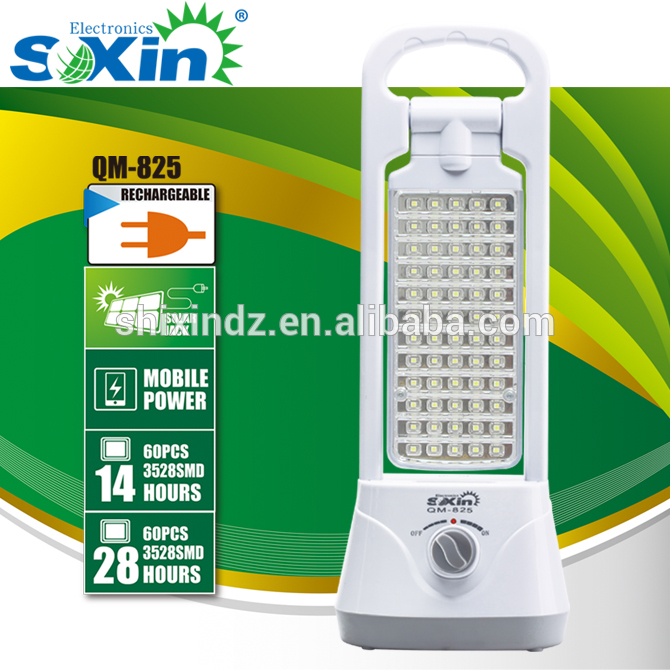 solar Multifunction FM radio 90 SMD LEDs rechargeable emergency light (QM826)