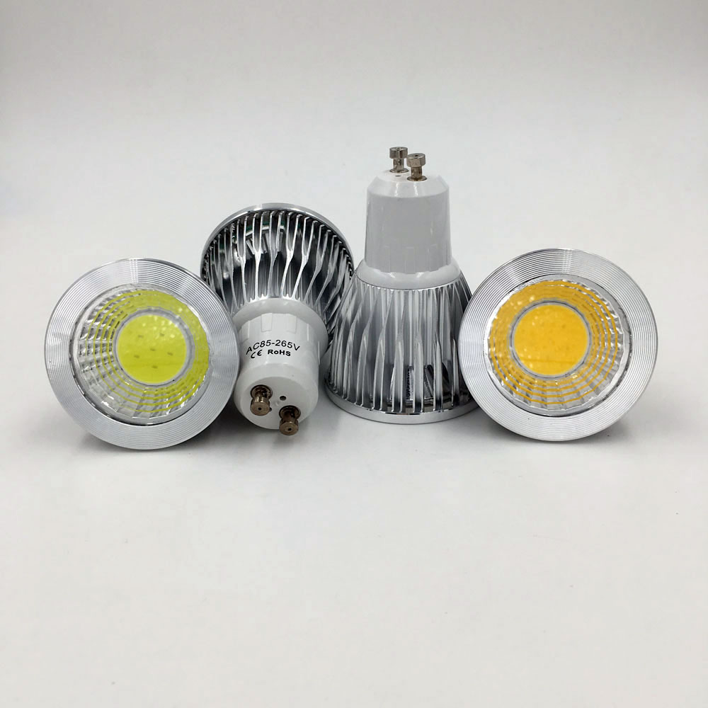 LED Lampada GU5.3 COB 5w 7w Led 110V 120V 220V Dimmable GU10 led Lamp