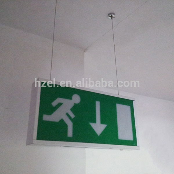 Maintained Rechargeable Emergency Exit LED Light with Test Button