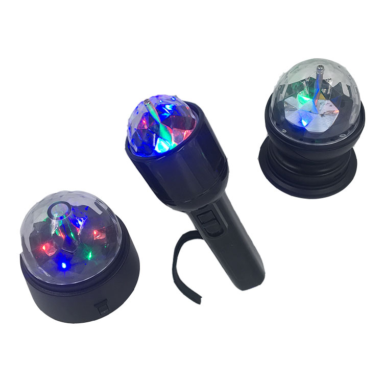 Mini Stage Magic Disco Ball Lamp Rotating Party Laser LED Light RGB