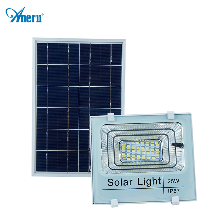 Anern Industrial outdoor 60w solar sensor flood light led