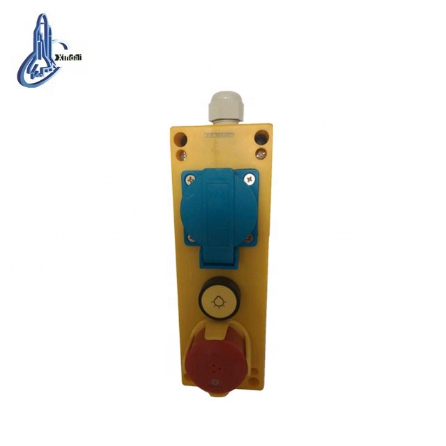 emergency stop mushroom pushbutton control box(push button station, push button switch box) XDL75-JB381P