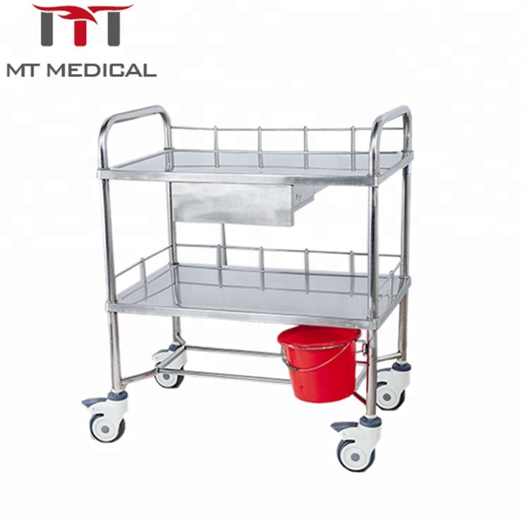 Hot sales ABS hospital medical treatment crash trolley cart for sales