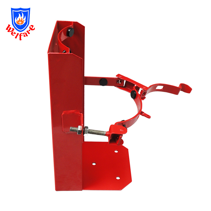 USA type FIRE EXTINGUISHER RED STEEL heavy duty VEHICLE BRACKETS