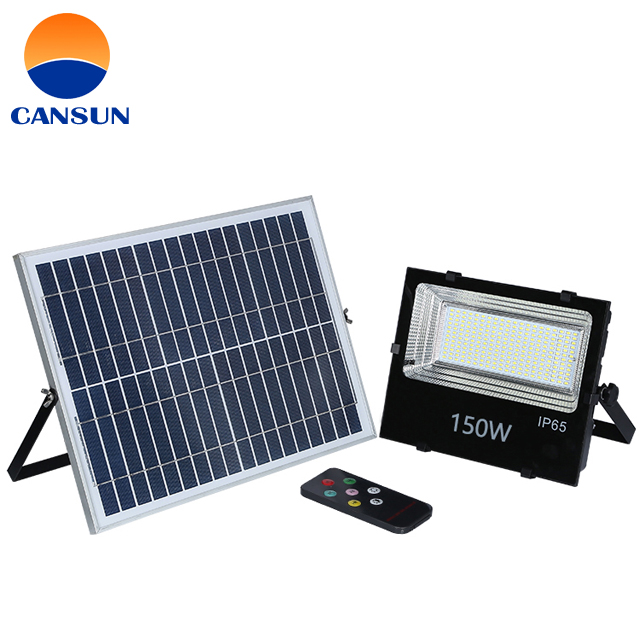 High brightness solar rechargeable fishing boats smd 120w 150w solar led flood light