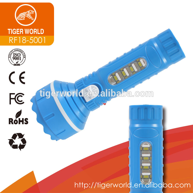 china factory 3.7v high power light led torch rechargeable for wholesale