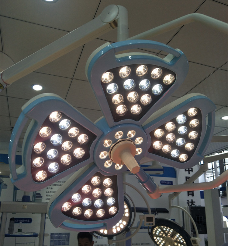 LED operation surgical light 2 hands in hospital operating room