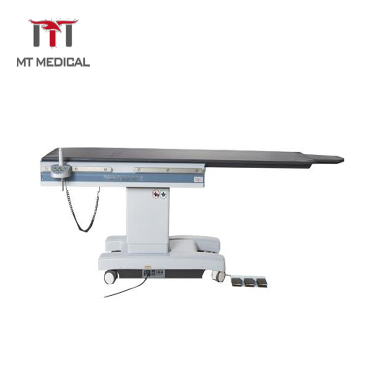 JR-9000E Full Carbon Fibre Table Top; Electric Table For The Purposes Of Interventional Procedures
