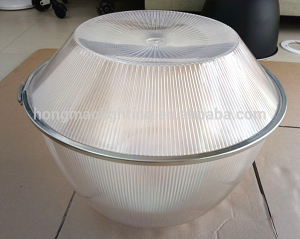 16'' 19'' 60 90 120 Beam Angle Transparent PC Reflectors UFO Light Plastic Reflector