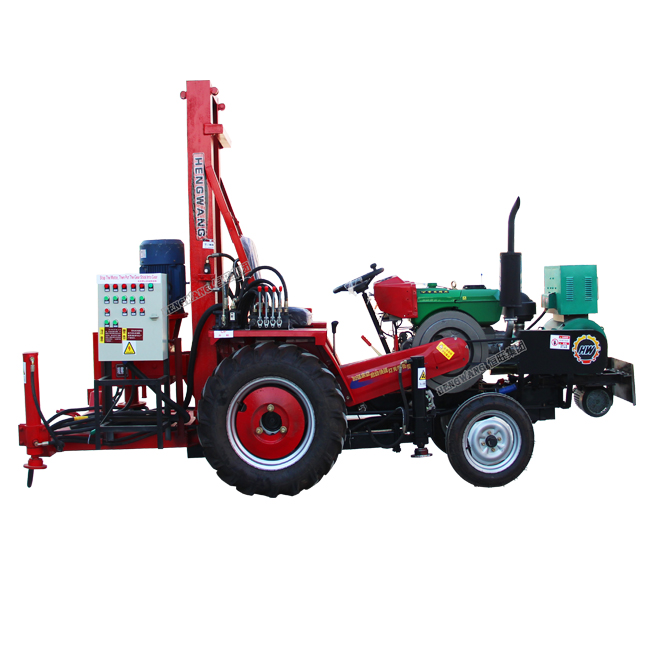 750mm tractor water well drilling rig rock drilling machine