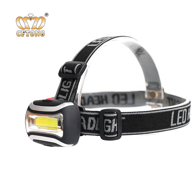 Dry Battery Light Portable Cob Led Lamps Waterproof Hunting cob led headlamp