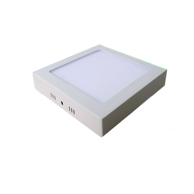 12w square surface mounted energy saving panel led light