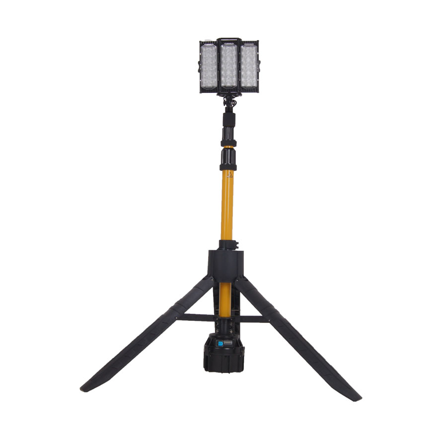 New led light rechargeable 2.7m 10000lm tripod led light