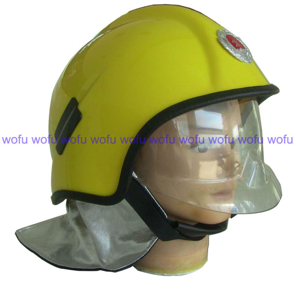 Safety helmet with face mask