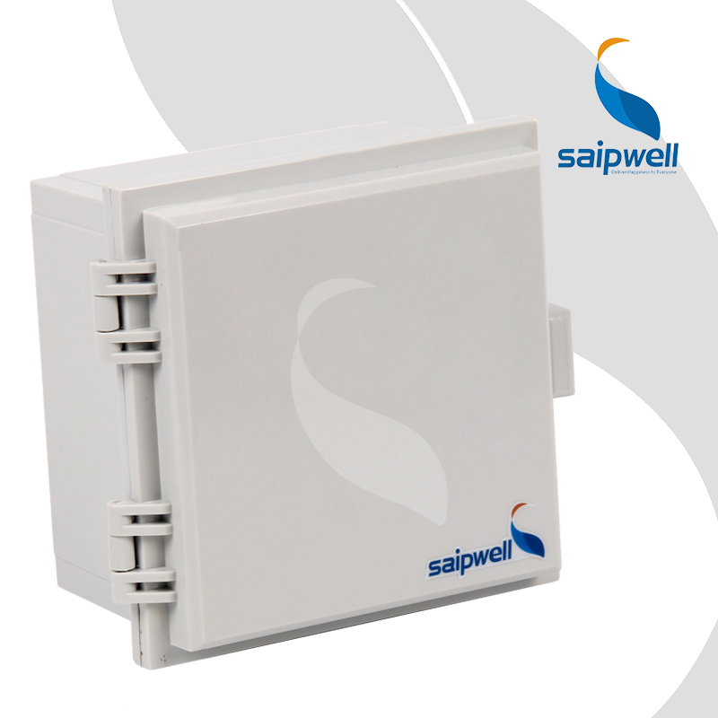 Saipwell Plastic Box Hinged Lid Container Electric Cabinet (150*150*90) SP-MG-112009/ Waterproof enclosure