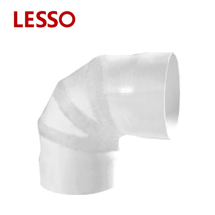 LESSO upvc Drainage pvc pipe Fittings 90 degree elbow