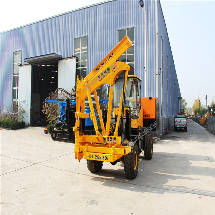 china made fence post beam guardrail hammer pile driver