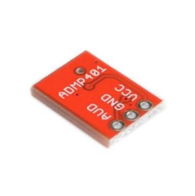 ADMP401 MEMS Microphone Breakout Module Board For Universal 1.3cm*1cm 1.5 to 3.3VDC With Pins On Stock