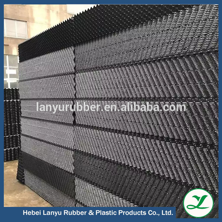 PP material Sheet space 19mm counter flow cooling tower infill