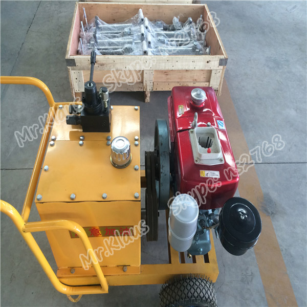 Klaus Recommend Diesel/Gasoline/Electric Engine Hydraulic Stone And Rock Splitter With Power Pack For Natural Stone
