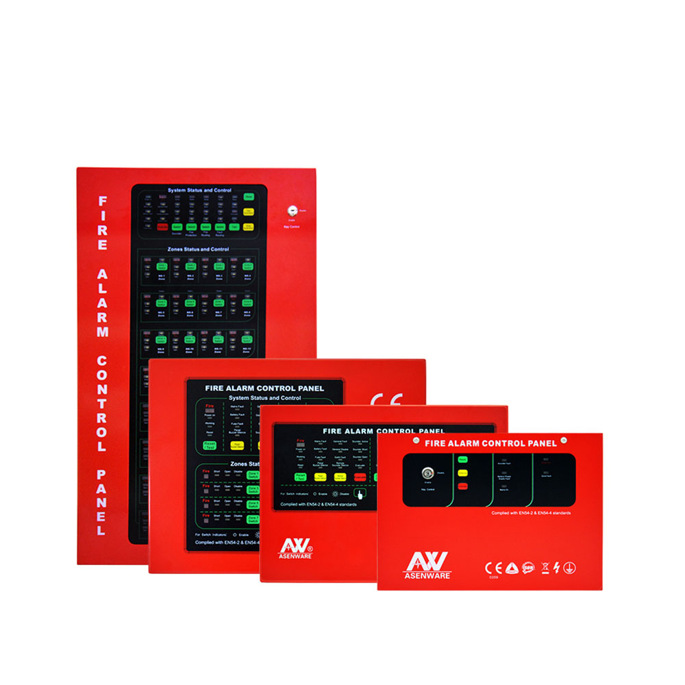 Conventional 4 Zone 8 Zone Conventional Alarm System AC220 V Main Fire Alarm Control Panel