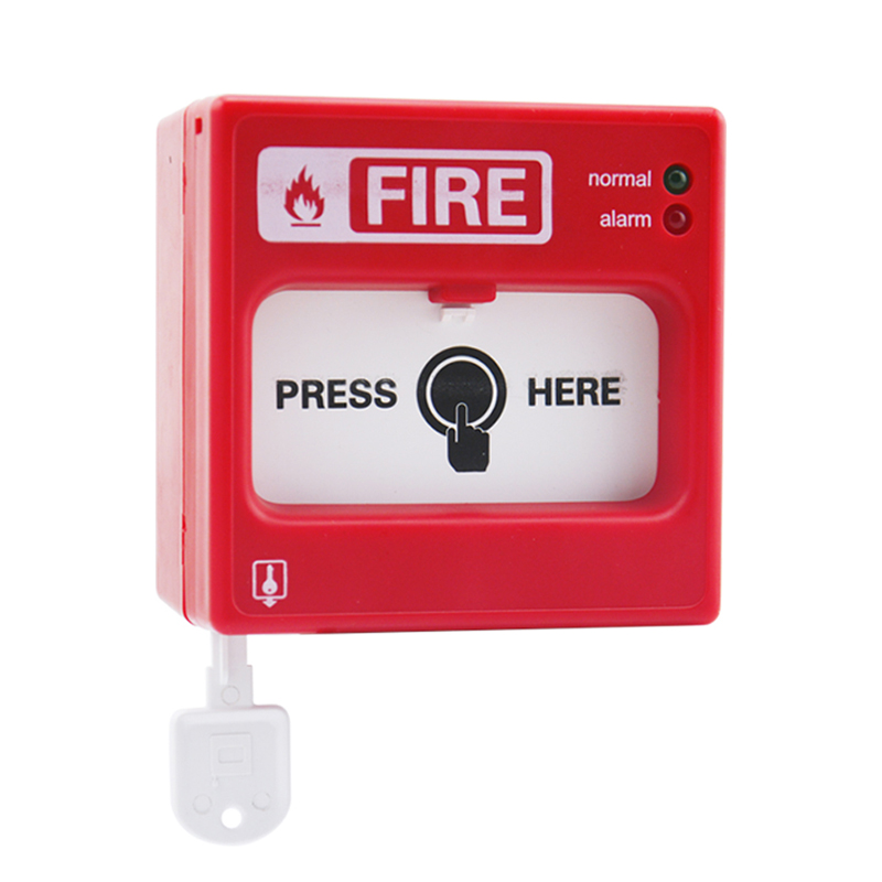 Integration addressable fire alarm manual call point