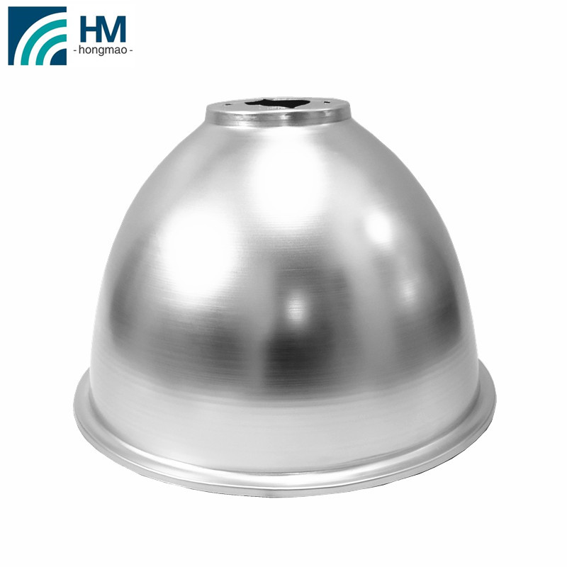 90 Degree Silver Black Anodized Aluminum Outdoor High Bay Light Reflector