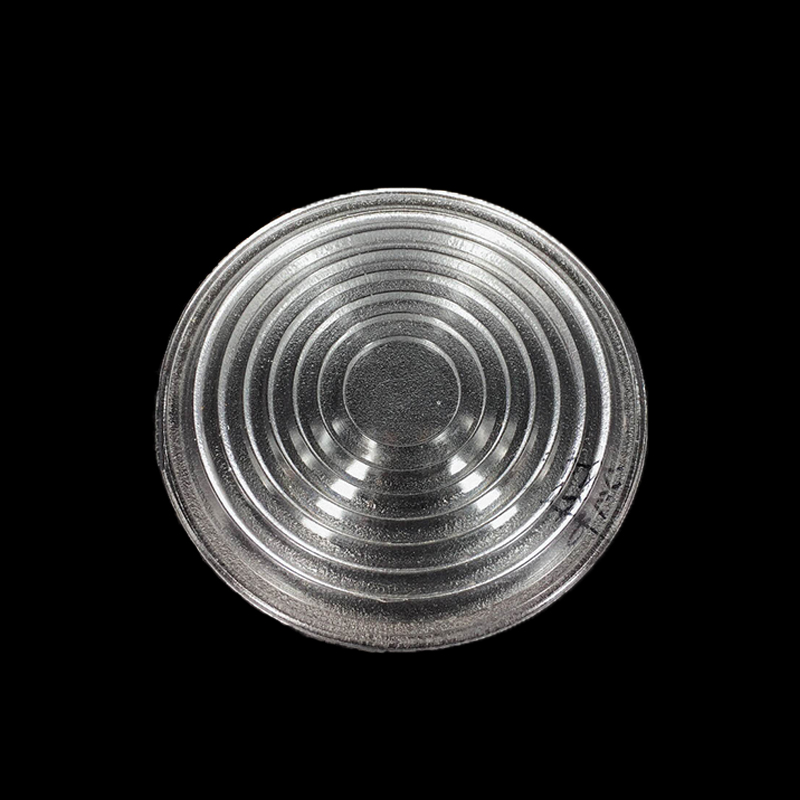 Seven Laps Frosted Moulded Borosilicate Glass Fresnel Lens With Size 50-300mm