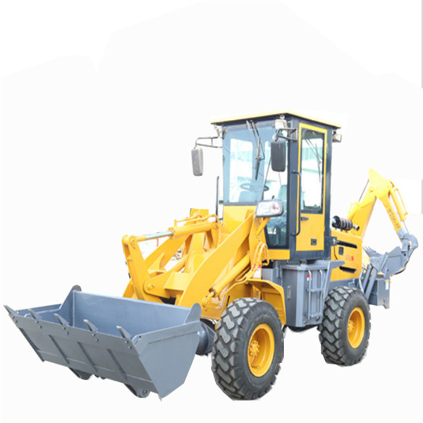 Hydraulic landscaping wheel loader backhoe digger loader