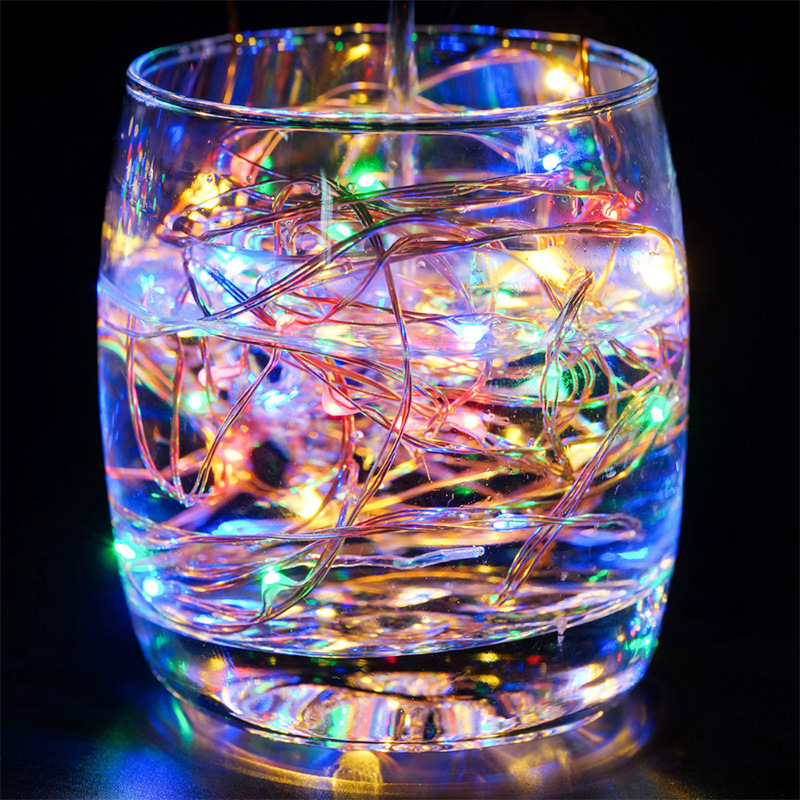 new Super 10/15/20 PCS Cork Shaped LED Night Light Starry Light for wine bottle dec.