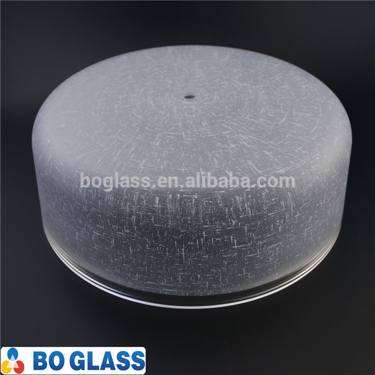 Big diameter transparent borosilicate glass tube