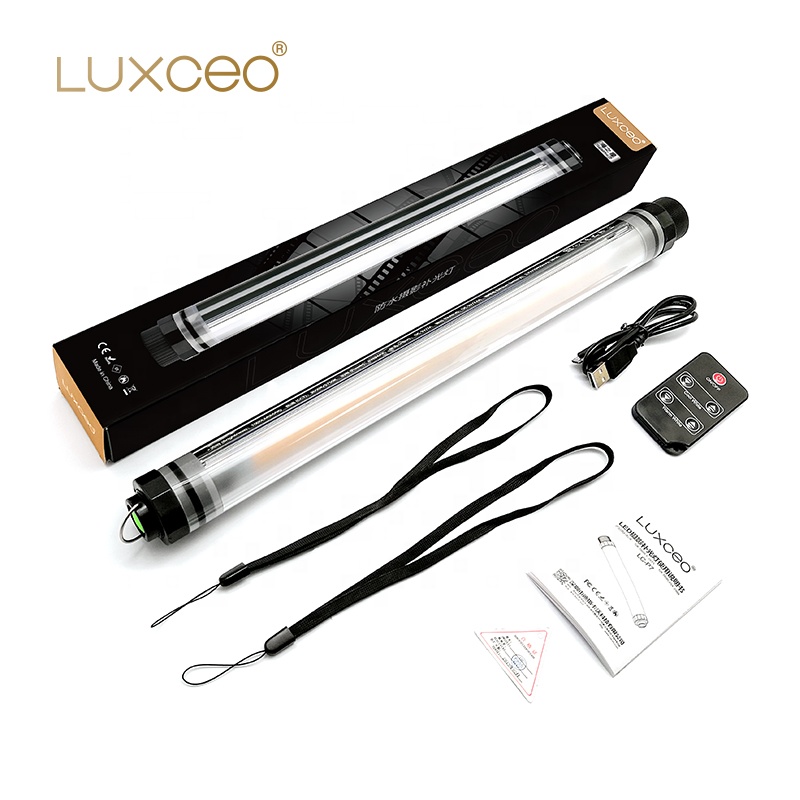 LUXCEO Brand 10400mAh Battery Operated Professional Studio Shooting Kits Portable Handheld Photography Video Light